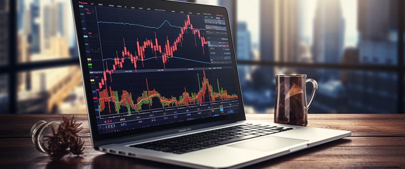 A laptop displaying forex trading tips, guiding traders on how to make money through forex trading