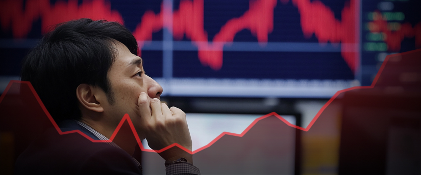 A graph depicting Japan’s stock market trends, highlighting a significant decline indicative of a bear market.