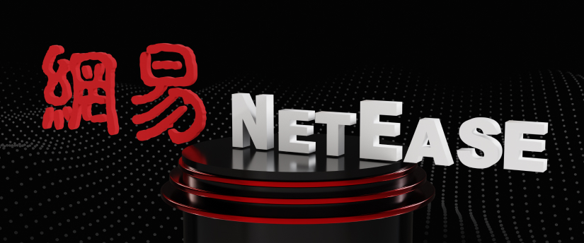 A pattern of the word "netease" repeated multiple times, forming a textured background with no distinct imagery.